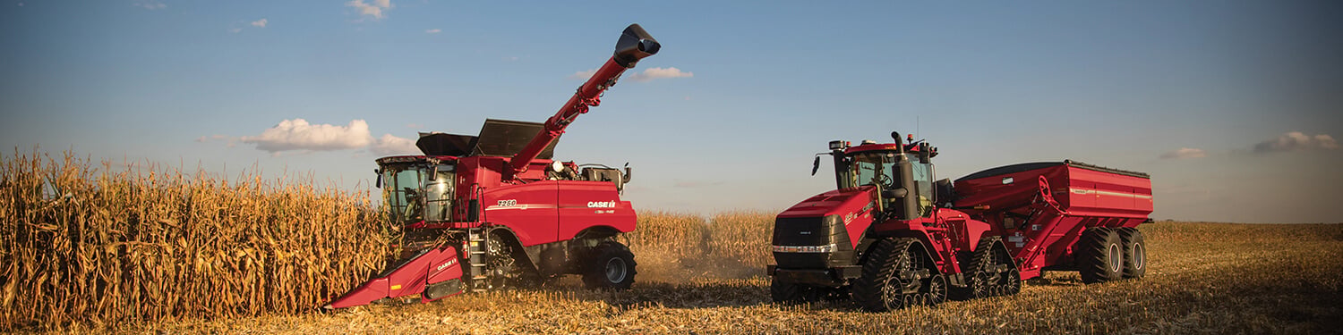 Case IH Axial Flow 7250 with 4412 and Stieger 540