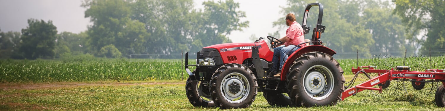 Farmall Utility wheel rake